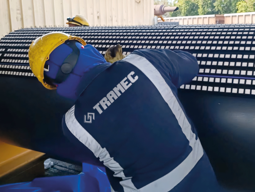 Proceso de recubrimiento de tambores TRAMEC